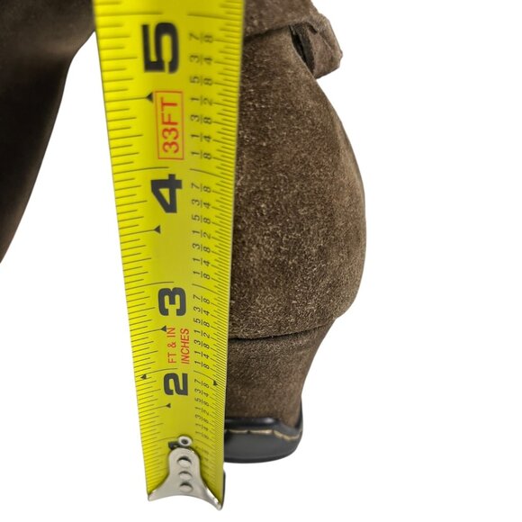 Sofft Modena III Brown Suede Leather Upper Knee High Boots Size 7 M Cowgirl - Picture 15 of 16